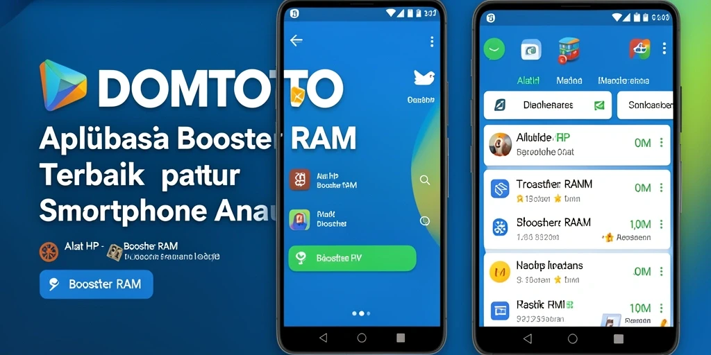 Tampilan antarmuka DOMTOTO yang sederhana dan intuitif untuk pengguna.