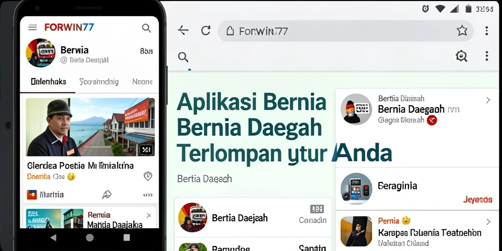 Tampilan antarmuka FORWIN77 yang menarik dan fungsional.