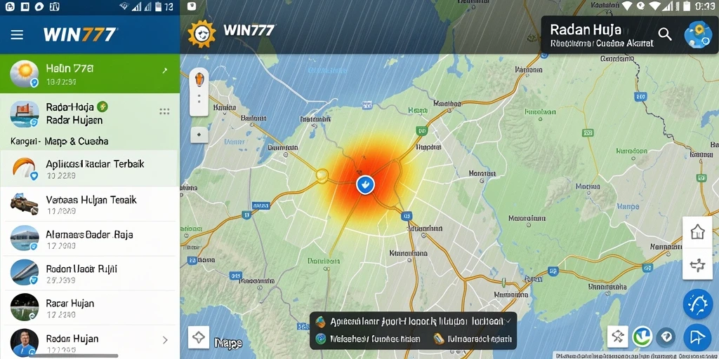 Tampilan antarmuka aplikasi WIN777 yang informatif dan mudah digunakan.